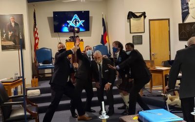Traveling Gavel Makes It From Pueblo Lodge 17 To Lakewood Masonic Lodge